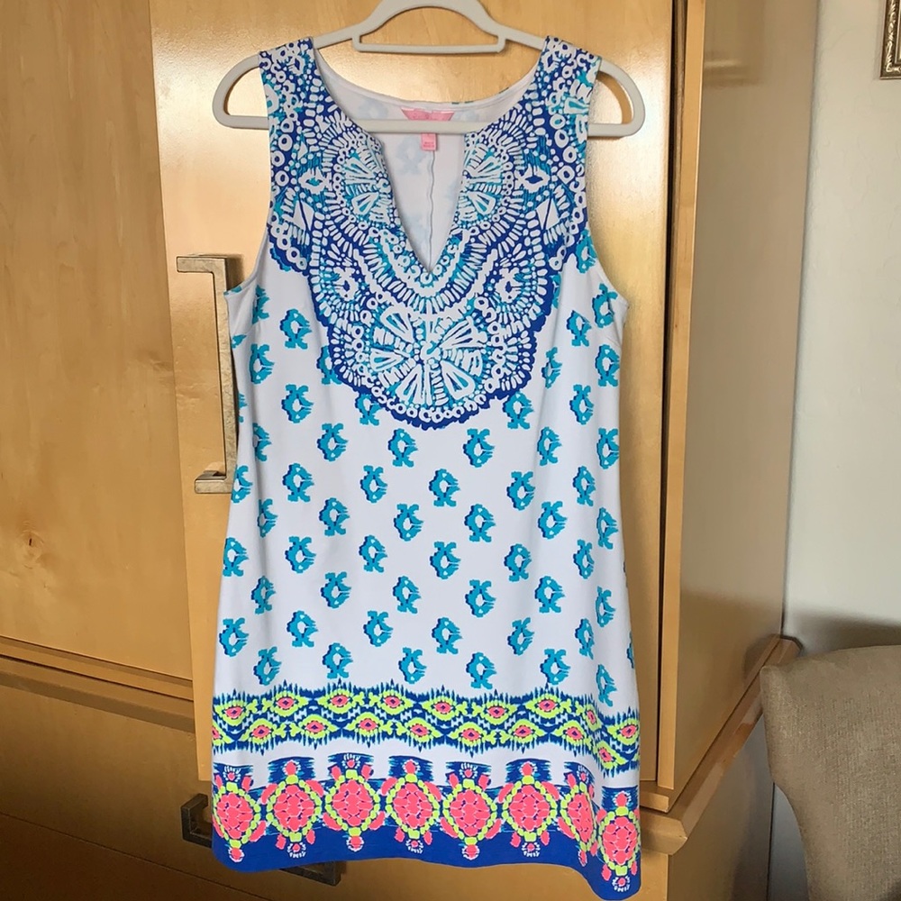 Lilly Pulitzer Vintage Dobby Shift EUC